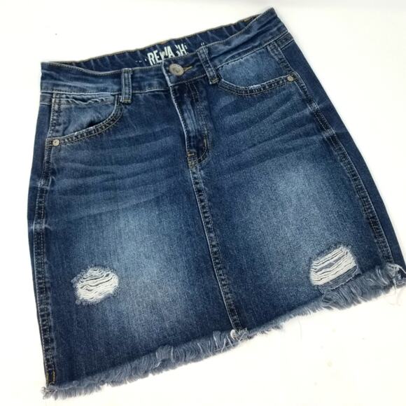 Rewash Denim Mini Skirt Jean Skirt Size S - Picture 1 of 11